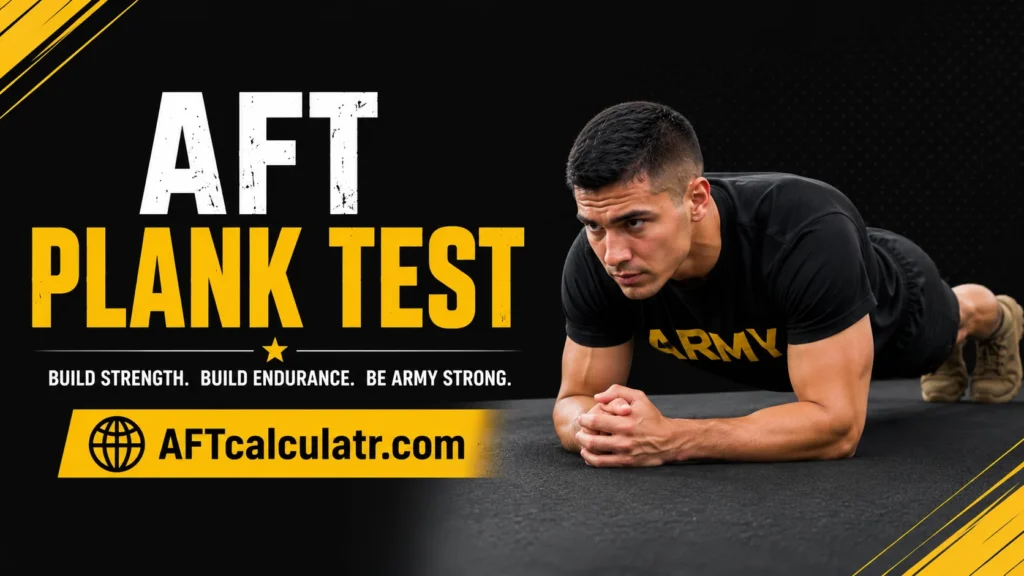 AFT Plank Test Guide for Beginners 2026 3 AFT Plank Test 2026